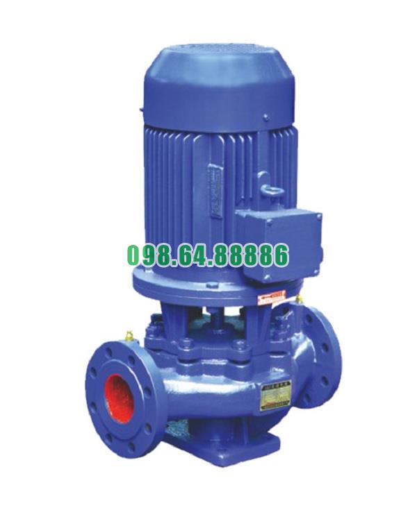 Máy bơm đường ống trục đứng, bơm inline ISG100-200B, IRG100-200B 15kw, 86.4m3, 37m